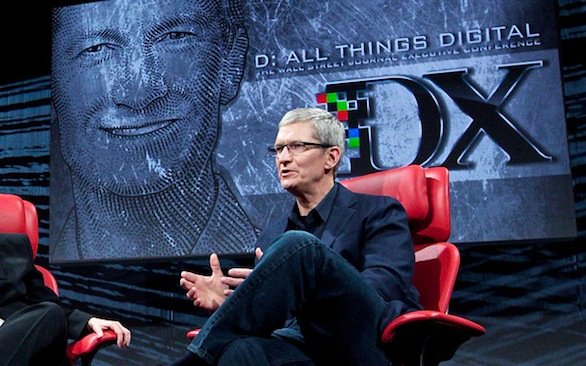 Tim Cook parla di Siri e dei brevetti alla Conferenza D10