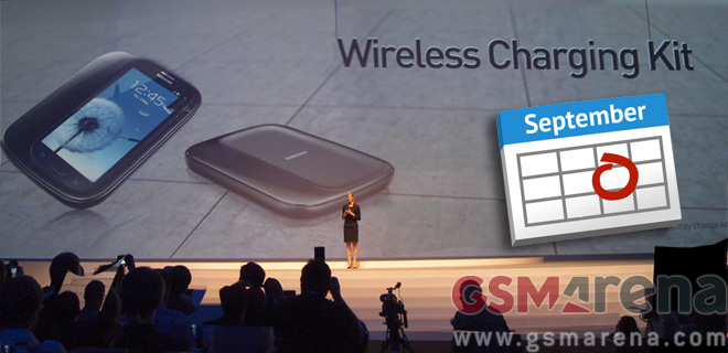 Samsung Glaaxy S3: il caricabatterie wireless arriva a settembre