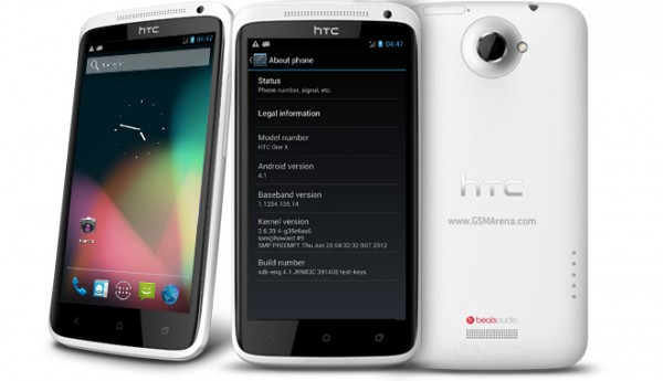 Android 4.1 Jelly Bean arriva in via non ufficiale su HTC One X