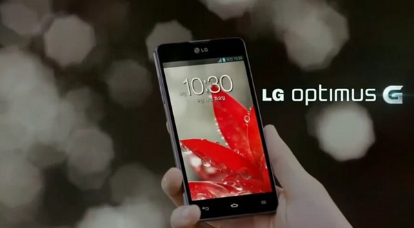 LG Optimus G: primo video pubblicitario in Corea del Sud