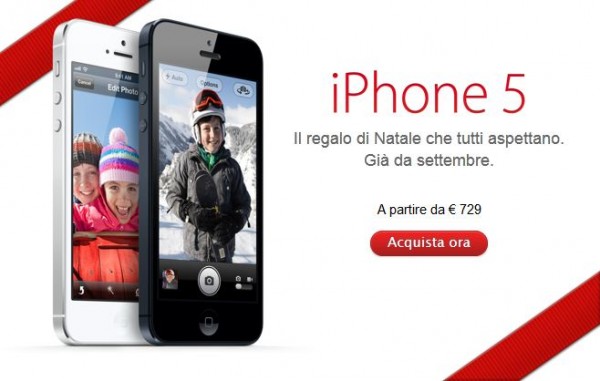 Apple iPhone 5: non c'è più il limite di 2 iPhone a persona