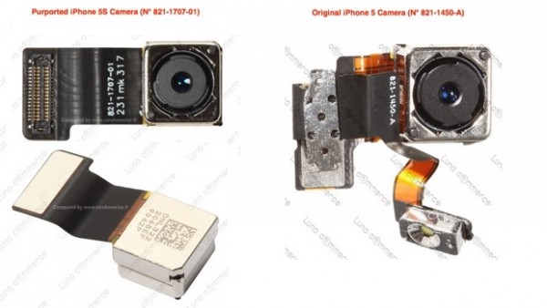 Apple iPhone 5S: nuova immagine della fotocamera posteriore da 13 Megapixel