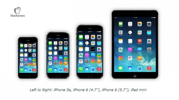 iPhone 6: nuove immagini di rendering con display da 4.7 e 5.5 pollici