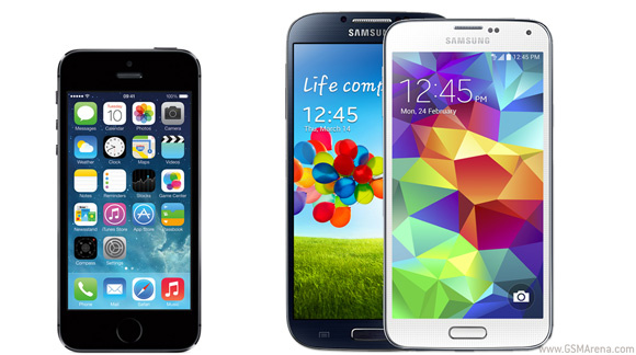 Samsung Galaxy S5: vendite sotto le aspettative, la gente vuole l'iPhone