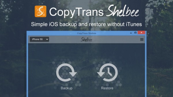 CopyTrans Shelbee: come creare backup e ripristino iPhone senza iTunes