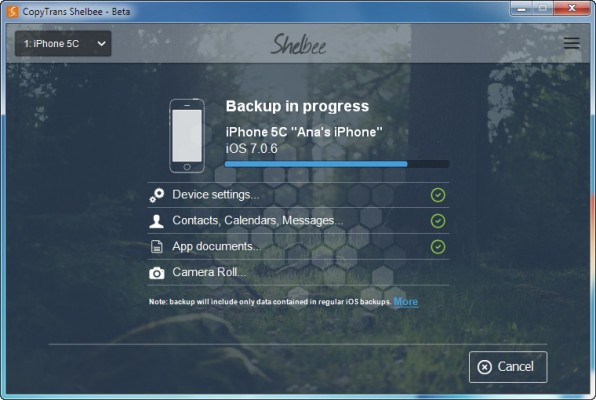 CopyTrans Shelbee: come creare backup e ripristino iPhone senza iTunes