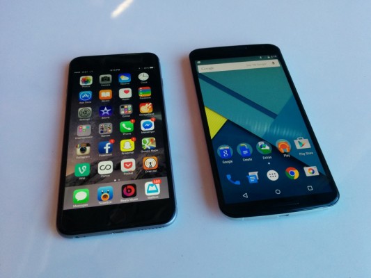 iPhone 6 Plus: confronto caratteristiche con Google Nexus 6