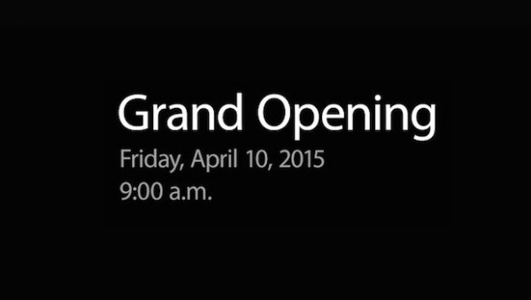 Apple Watch: evento il 10 Aprile negli Apple Store