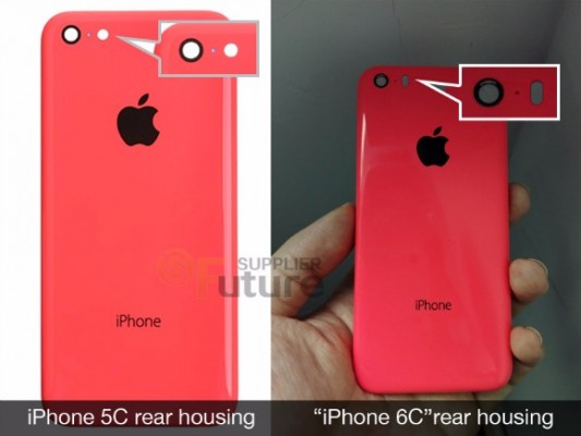 iPhone 6C: prima immagine della scocca posteriore