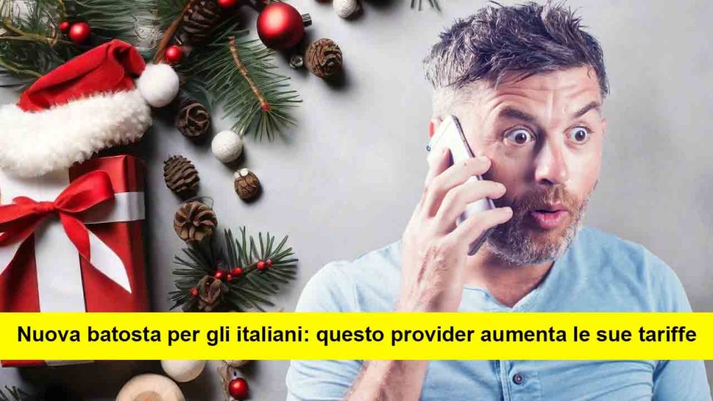 Natale Amaro Per Milioni Di Cittadini Questo Operatore Telefonico Aumenta Le Sue Tariffe Di